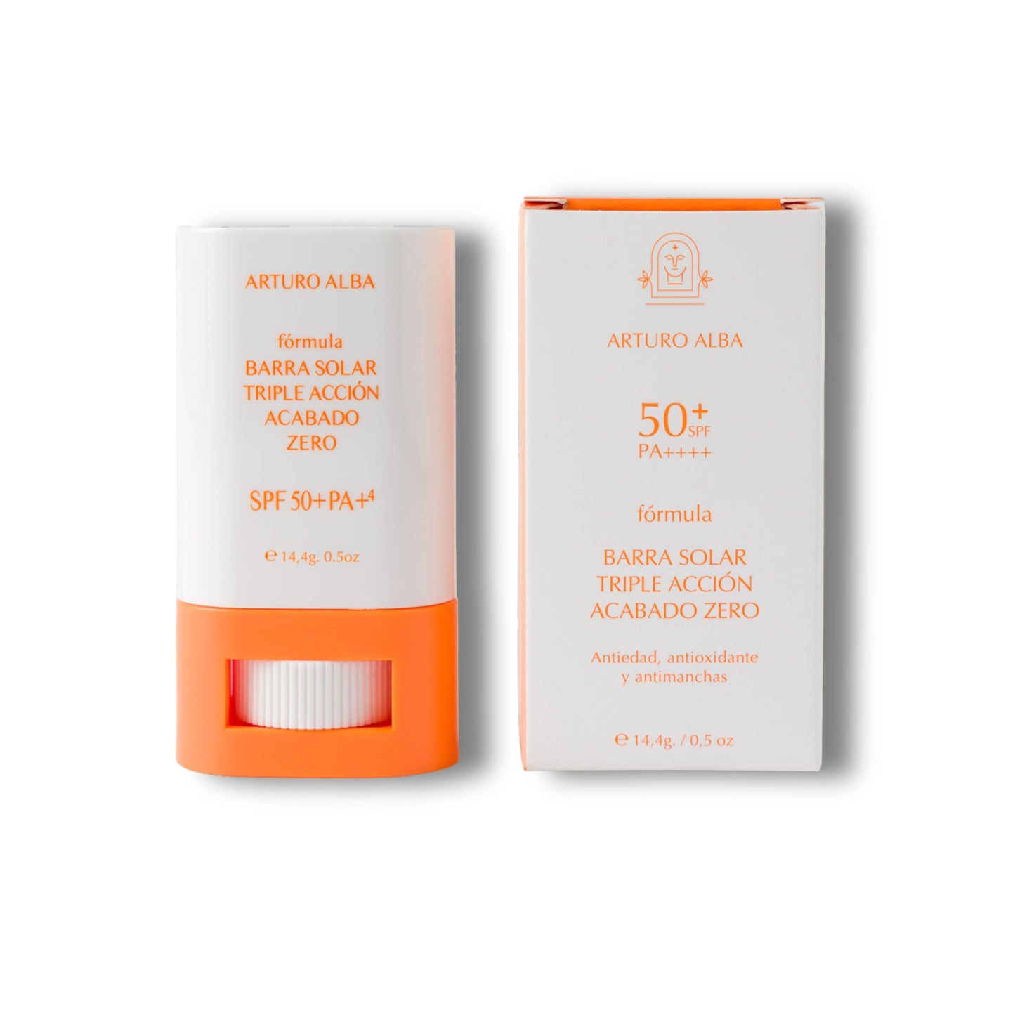 BARRA SOLAR TRIPLE ACCION ACABADO ZERO SPF 50+  PA++++